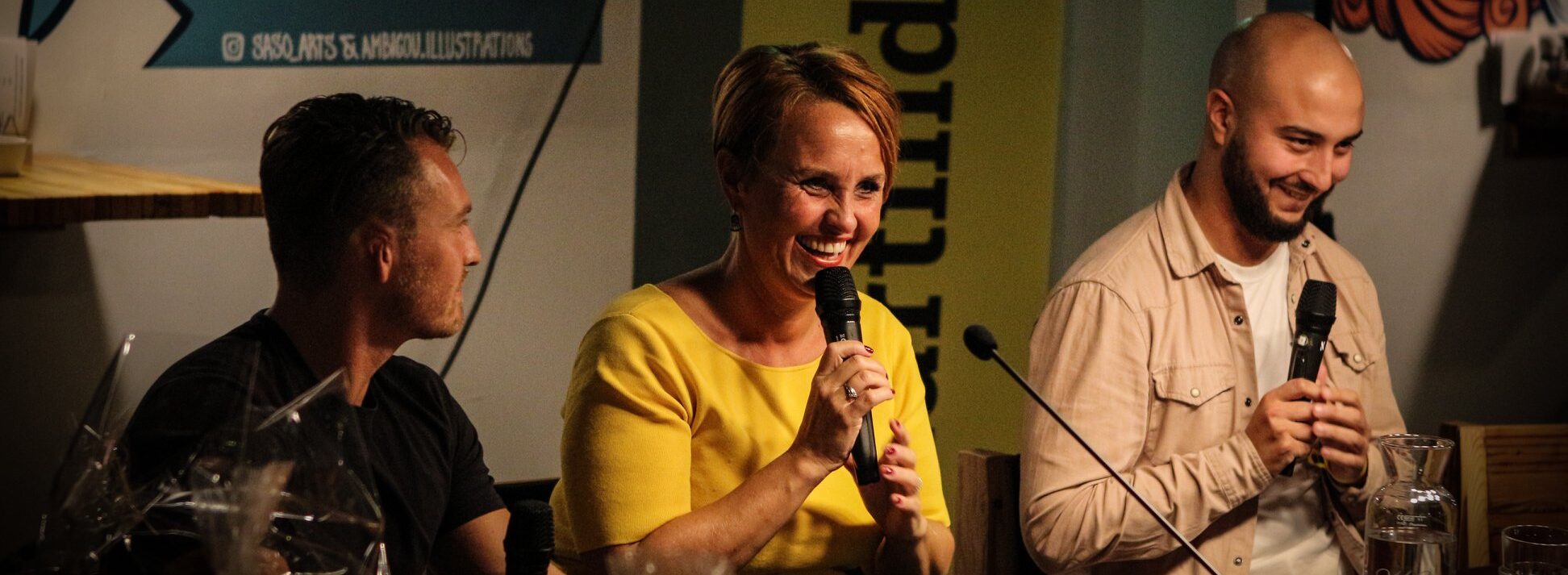 hart in de fik de talkshow